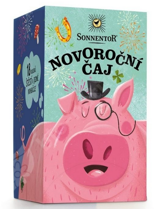 Bio čaj Novoroční porcovaný 32,4g Sonnentor